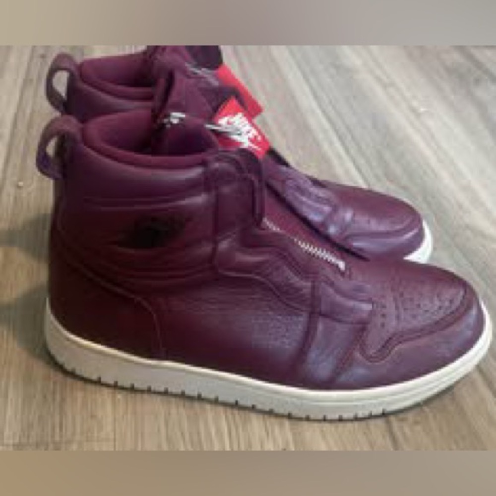 Nike Burgundy High-Top Sneakers